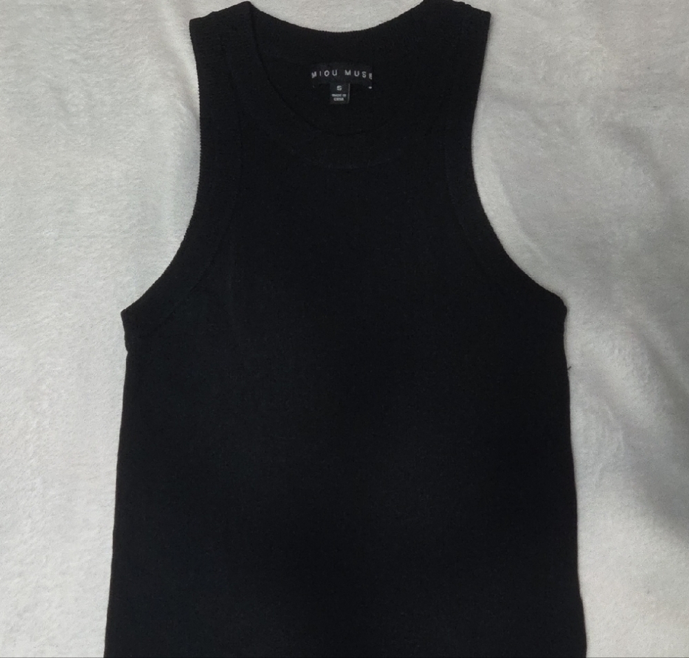 Miou Muse Black Women's Tank Top